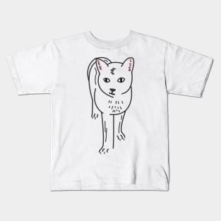 Cat Doodle Kids T-Shirt